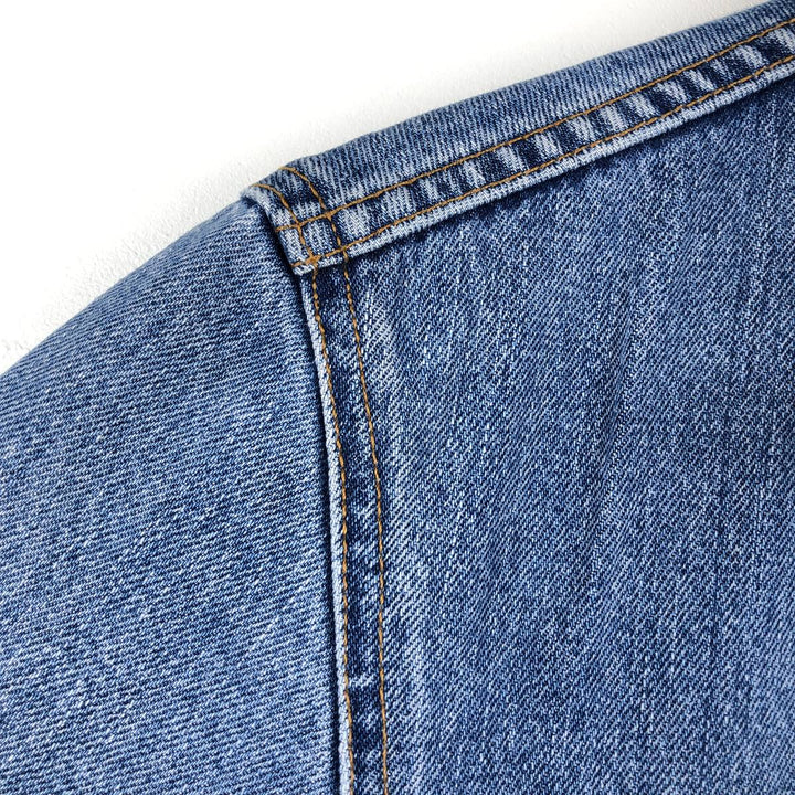 1990'S Levi's 70503-0414 Euro Model Denim Jacket (Men's Size S Equivalent) Vintage cotton blue type Vintage Second Hand