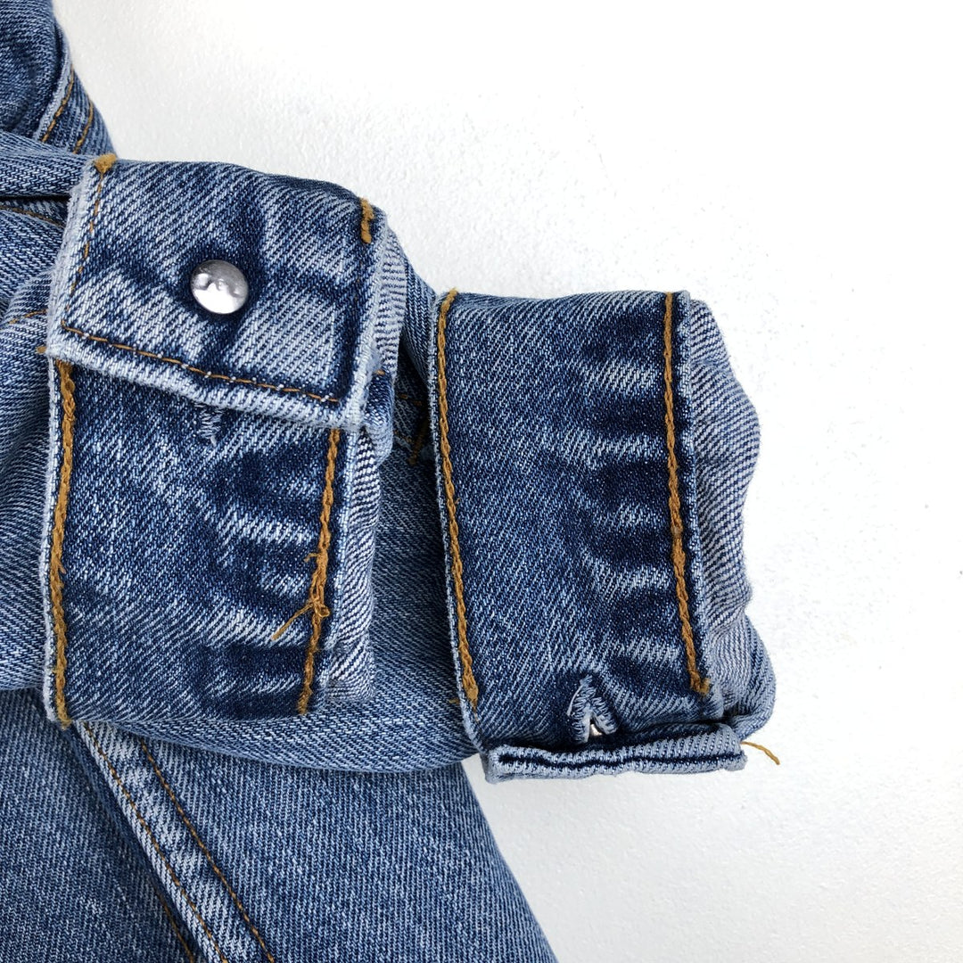 1990'S Levi's 70503-0414 Euro Model Denim Jacket (Men's Size S Equivalent) Vintage cotton blue type Vintage Second Hand