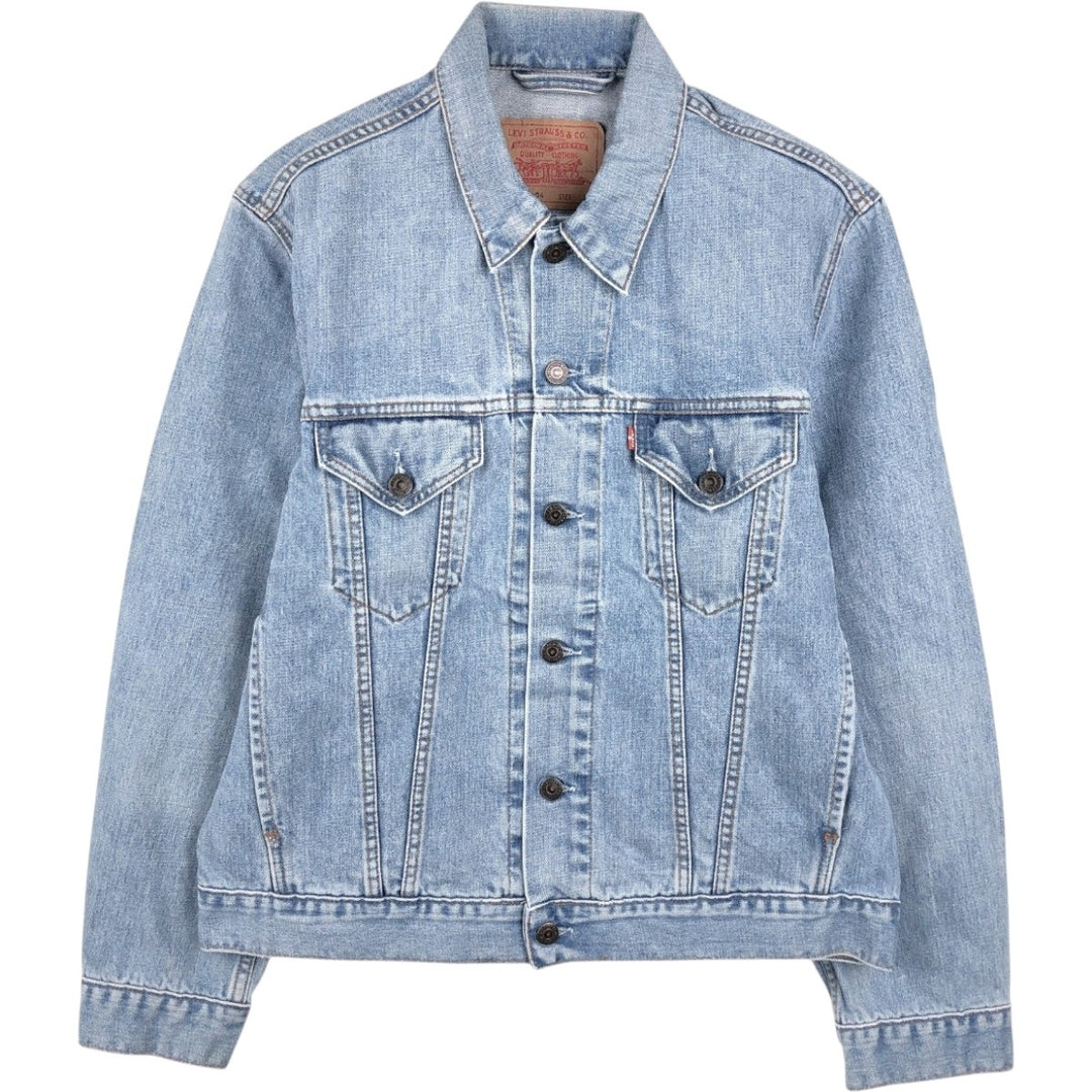 2000'S Levi's 70550-0476 Euro Model Denim Jacket (Men's Size M) cotton blue type Vintage Second Hand