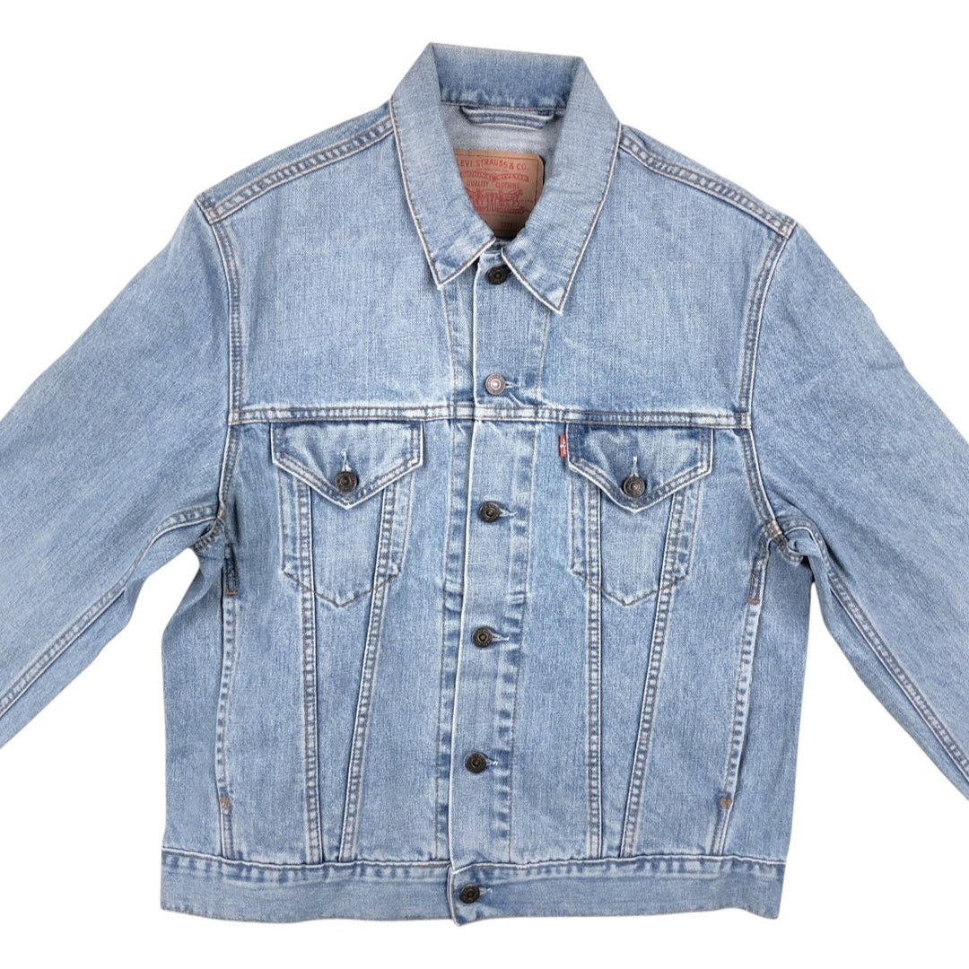 2000'S Levi's 70550-0476 Euro Model Denim Jacket (Men's Size M) cotton blue type Vintage Second Hand