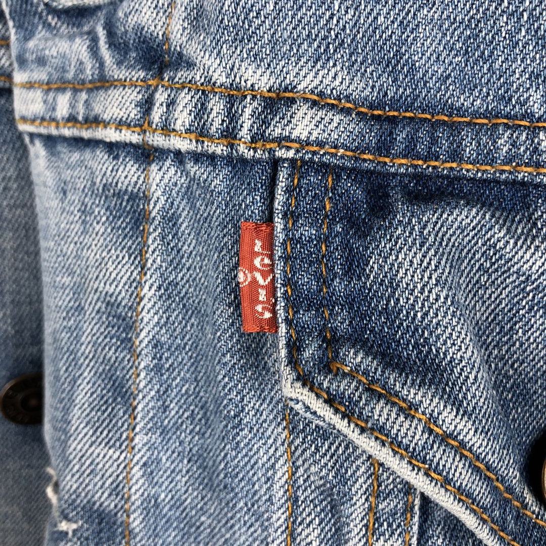 2000'S Levi's 70550-0476 Euro Model Denim Jacket (Men's Size M) cotton blue type Vintage Second Hand