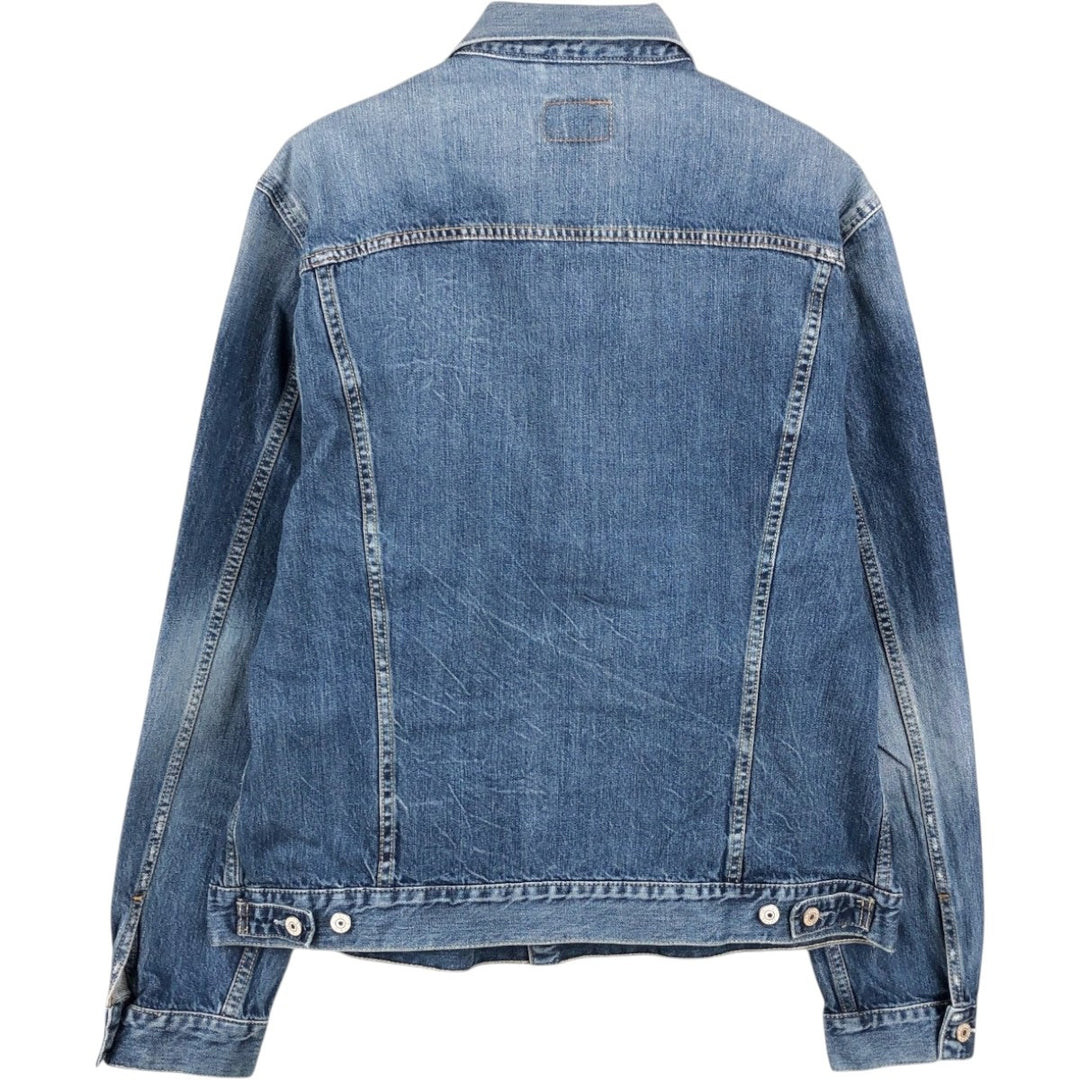 2000'S Levi's 70500-0438 Euro Model Denim Jacket (Men's XXL equivalent) cotton blue type Vintage Second Hand