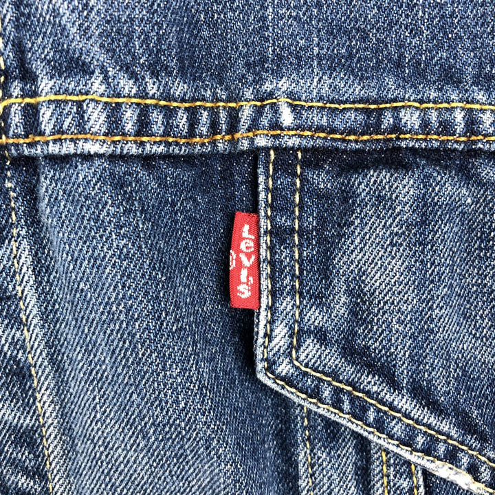 2000'S Levi's 70500-0438 Euro Model Denim Jacket (Men's XXL equivalent) cotton blue type Vintage Second Hand