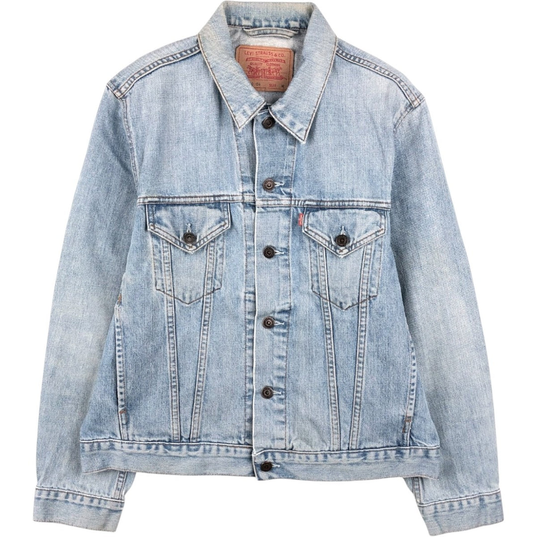 2000'S Levi's 70550-0476 Euro Model Denim Jacket (Men's Size M) cotton blue type Vintage Second Hand