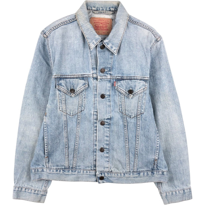 2000'S Levi's 70550-0476 Euro Model Denim Jacket (Men's Size M) cotton blue type Vintage Second Hand
