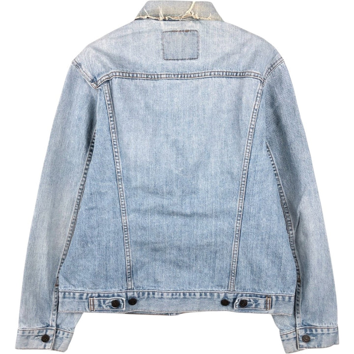 2000'S Levi's 70550-0476 Euro Model Denim Jacket (Men's Size M) cotton blue type Vintage Second Hand