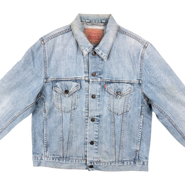 2000'S Levi's 70550-0476 Euro Model Denim Jacket (Men's Size M) cotton blue type Vintage Second Hand