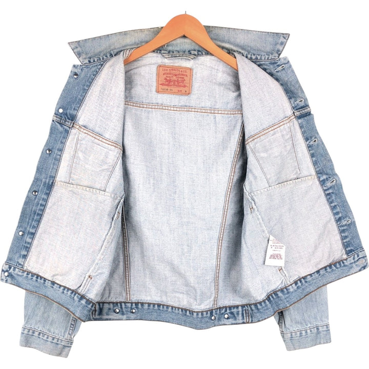2000'S Levi's 70550-0476 Euro Model Denim Jacket (Men's Size M) cotton blue type Vintage Second Hand