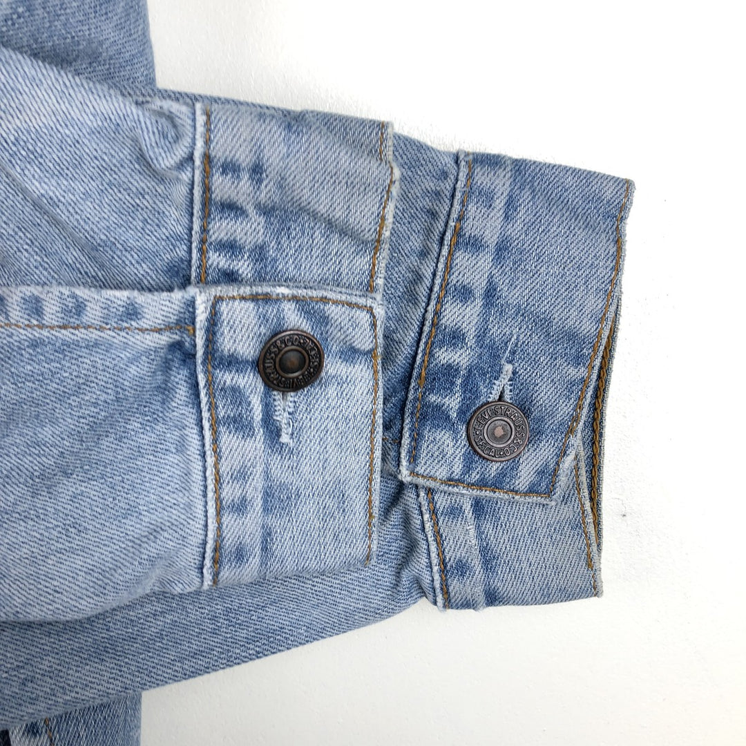 2000'S Levi's 70550-0476 Euro Model Denim Jacket (Men's Size M) cotton blue type Vintage Second Hand