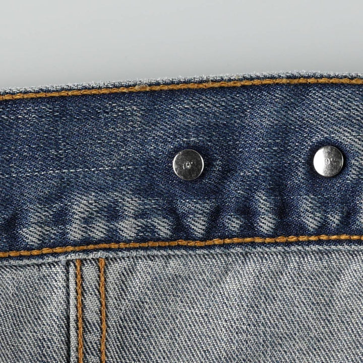 2000'S Levi's 70550-0414 Euro Model Denim Jacket (Men's XL equivalent) cotton blue type Vintage Second Hand
