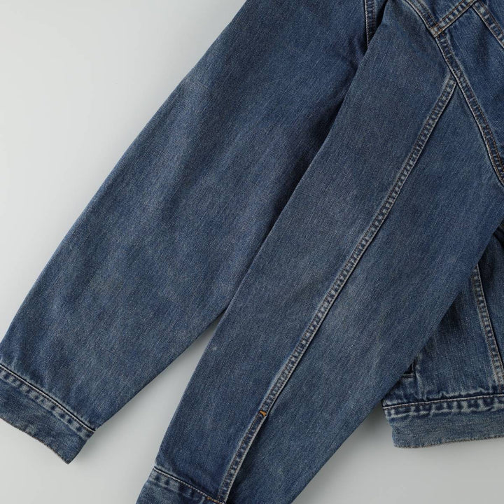 2000'S Levi's 70550-0414 Euro Model Denim Jacket (Men's XL equivalent) cotton blue type Vintage Second Hand