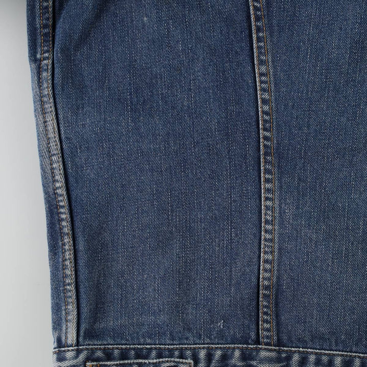 2000'S Levi's 70550-0414 Euro Model Denim Jacket (Men's XL equivalent) cotton blue type Vintage Second Hand
