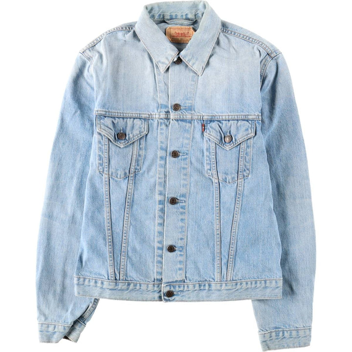 Levi's 70500-0459 Euro Model Denim Jacket (Men's XL equivalent) cotton blue type Vintage Second Hand