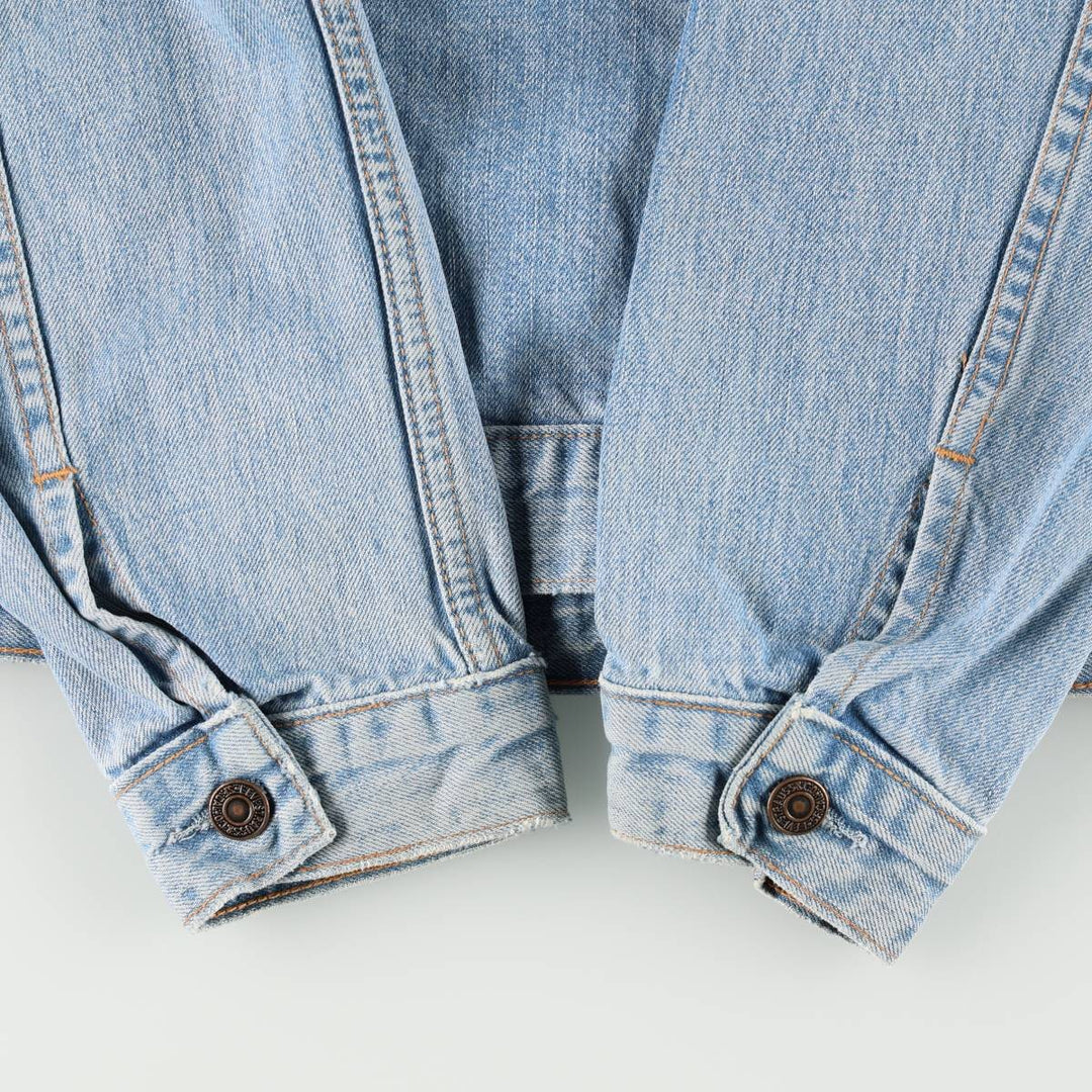 Levi's 70500-0459 Euro Model Denim Jacket (Men's XL equivalent) cotton blue type Vintage Second Hand