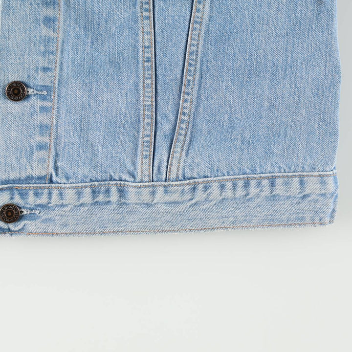Levi's 70500-0459 Euro Model Denim Jacket (Men's XL equivalent) cotton blue type Vintage Second Hand