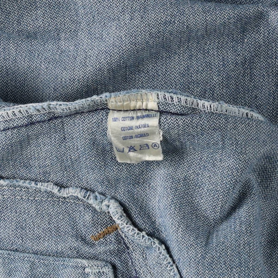 Wrangler Denim Jacket, G-Jean, Men's M size cotton blue type Vintage Second Hand