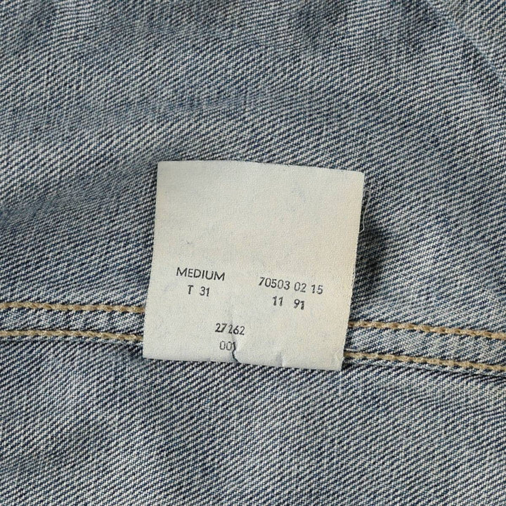 1990'S Levi's 70503 0215 Denim Jacket (Men's Size M equivalent) Vintage cotton blue type Vintage Second Hand