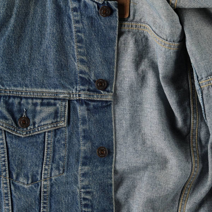 1990'S Levi's 70503 0215 Denim Jacket (Men's Size M equivalent) Vintage cotton blue type Vintage Second Hand