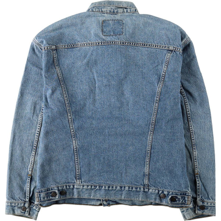90'S Levi's 70503-0216 Denim Jacket, Men's XXL, Vintage cotton Blue type light blue Vintage Second Hand