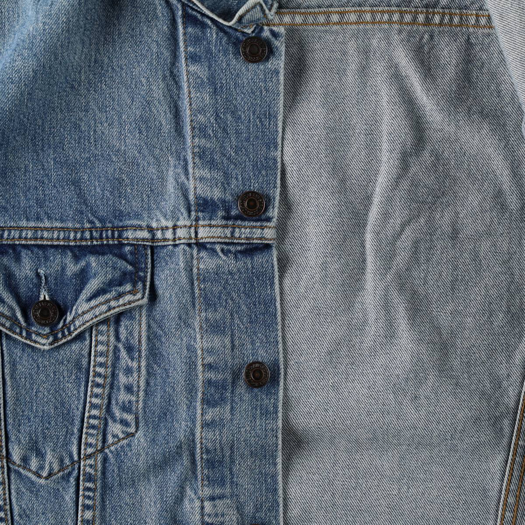 90'S Levi's 70503-0216 Denim Jacket, Men's XXL, Vintage cotton Blue type light blue Vintage Second Hand