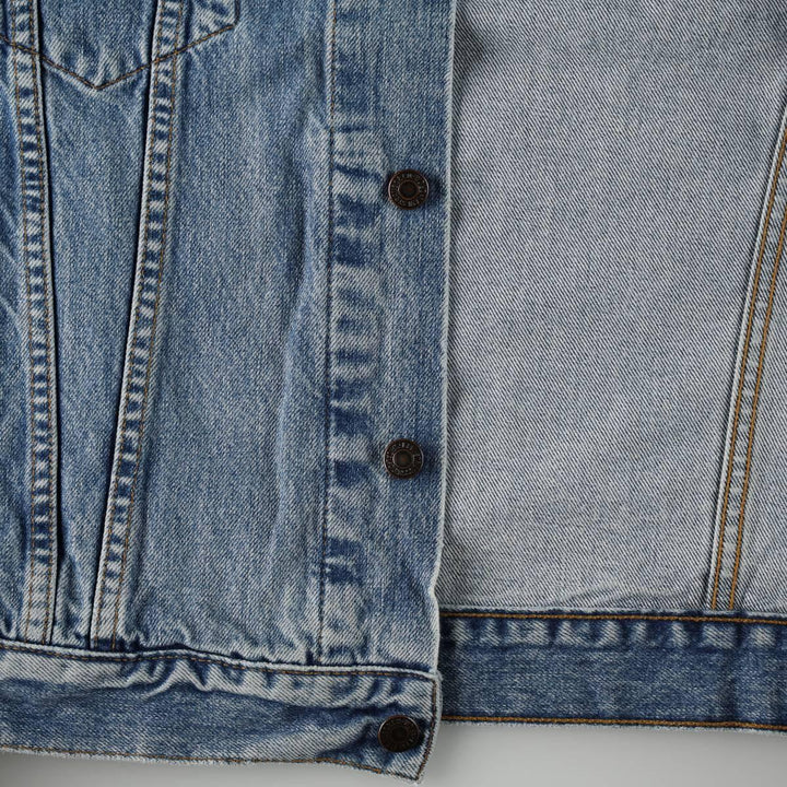 90'S Levi's 70503-0216 Denim Jacket, Men's XXL, Vintage cotton Blue type light blue Vintage Second Hand