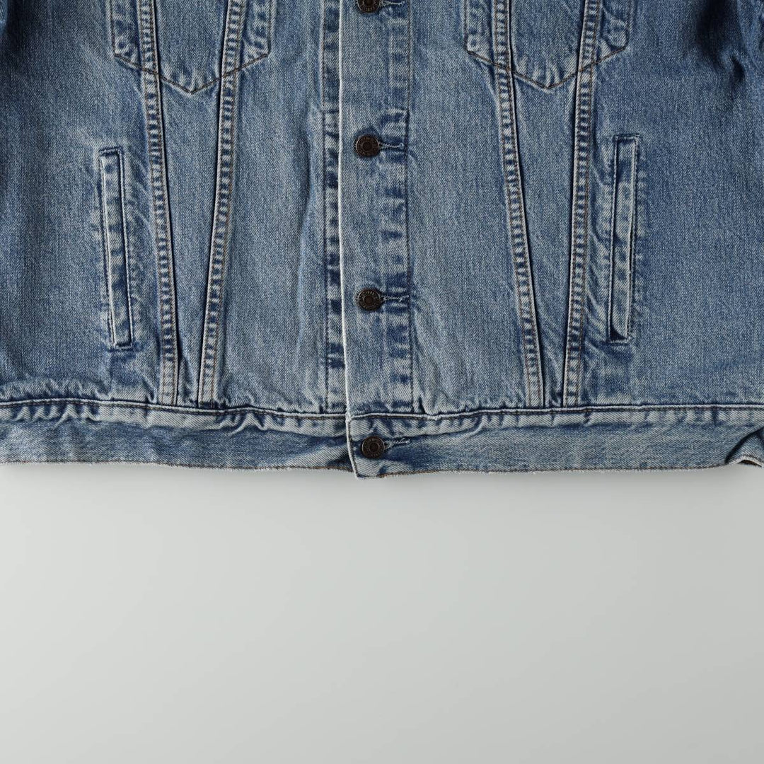 90'S Levi's 70503-0216 Denim Jacket, Men's XXL, Vintage cotton Blue type light blue Vintage Second Hand
