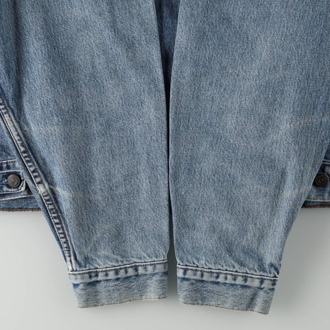 90'S Levi's 70503-0216 Denim Jacket, Men's XXL, Vintage cotton Blue type light blue Vintage Second Hand