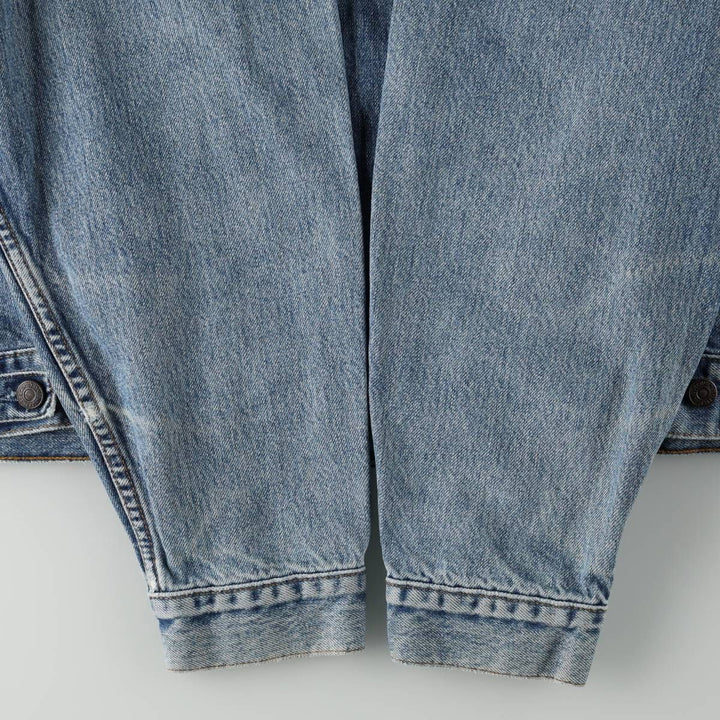 90'S Levi's 70503-0216 Denim Jacket, Men's XXL, Vintage cotton Blue type light blue Vintage Second Hand