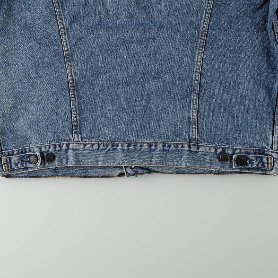 90'S Levi's 70503-0216 Denim Jacket, Men's XXL, Vintage cotton Blue type light blue Vintage Second Hand