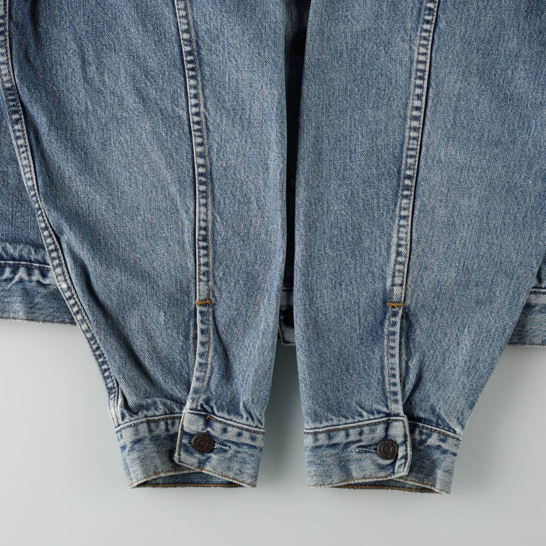90'S Levi's 70503-0216 Denim Jacket, Men's XXL, Vintage cotton Blue type light blue Vintage Second Hand