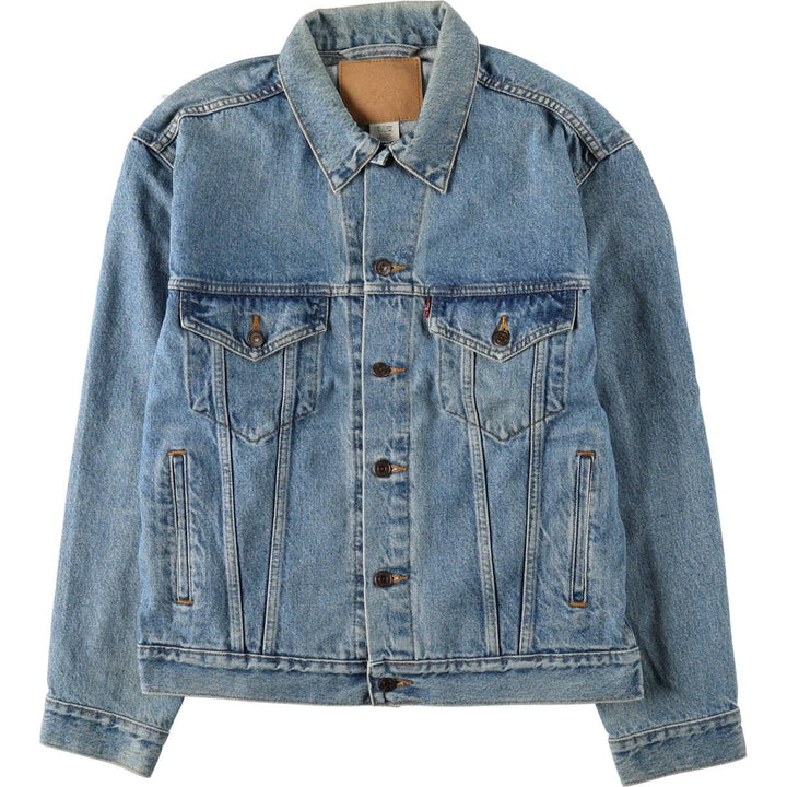 ~2000'S Levi's Relaxed Trucker Jacket Denim Jacket (Men's Size M) cotton blue type Vintage Second Hand