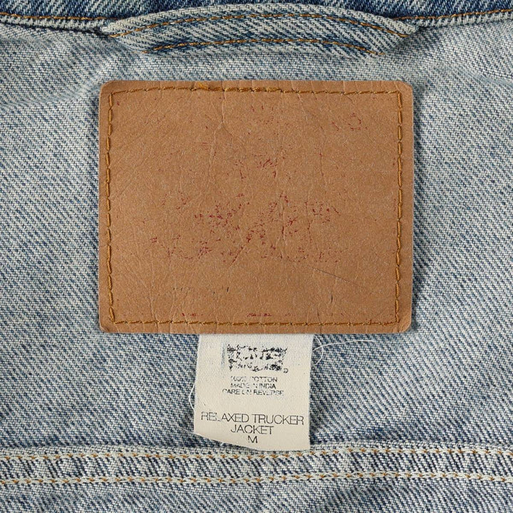 ~2000'S Levi's Relaxed Trucker Jacket Denim Jacket (Men's Size M) cotton blue type Vintage Second Hand