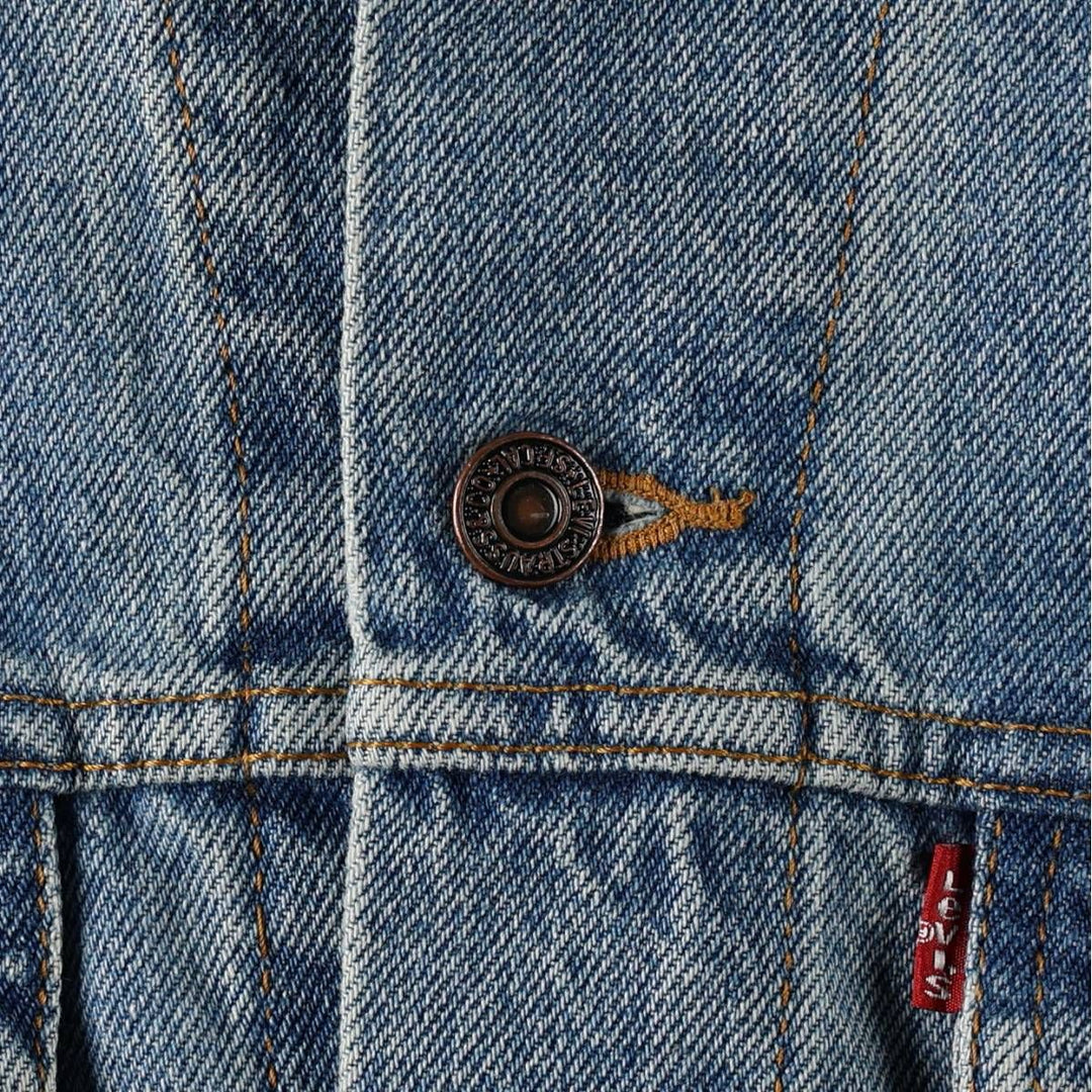 ~2000'S Levi's Relaxed Trucker Jacket Denim Jacket (Men's Size M) cotton blue type Vintage Second Hand