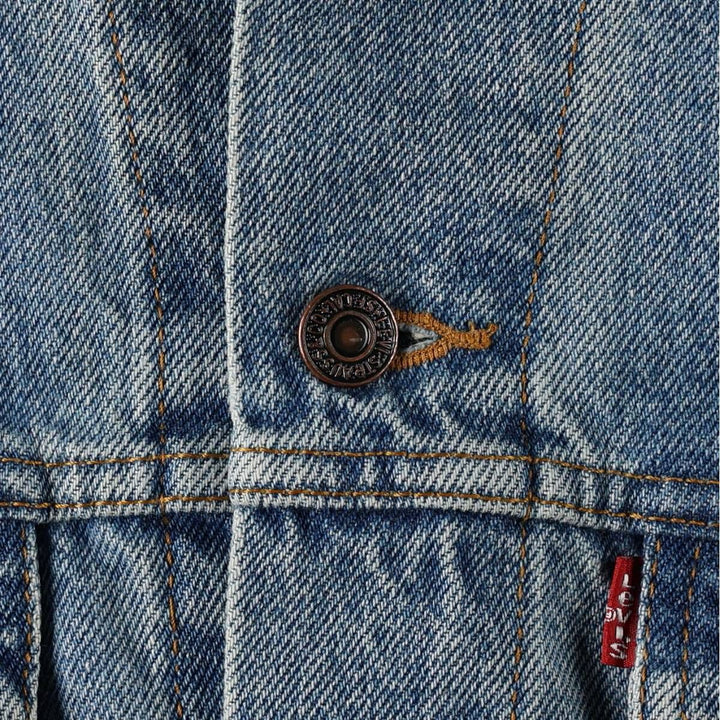 ~2000'S Levi's Relaxed Trucker Jacket Denim Jacket (Men's Size M) cotton blue type Vintage Second Hand