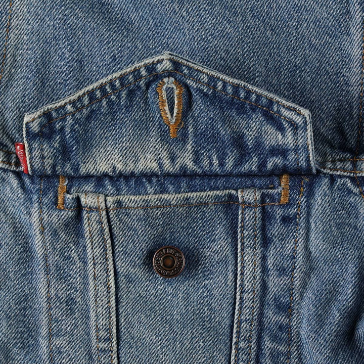 ~2000'S Levi's Relaxed Trucker Jacket Denim Jacket (Men's Size M) cotton blue type Vintage Second Hand