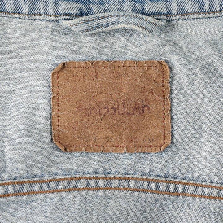 1990'S Levi's 70503-0283 Denim Jacket, G-Jean, Size XXL (Men's XXL equivalent), Vintage cotton Blue type light blue Vintage Second Hand