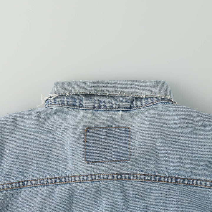 1990'S Levi's 70503-0283 Denim Jacket, G-Jean, Size XXL (Men's XXL equivalent), Vintage cotton Blue type light blue Vintage Second Hand