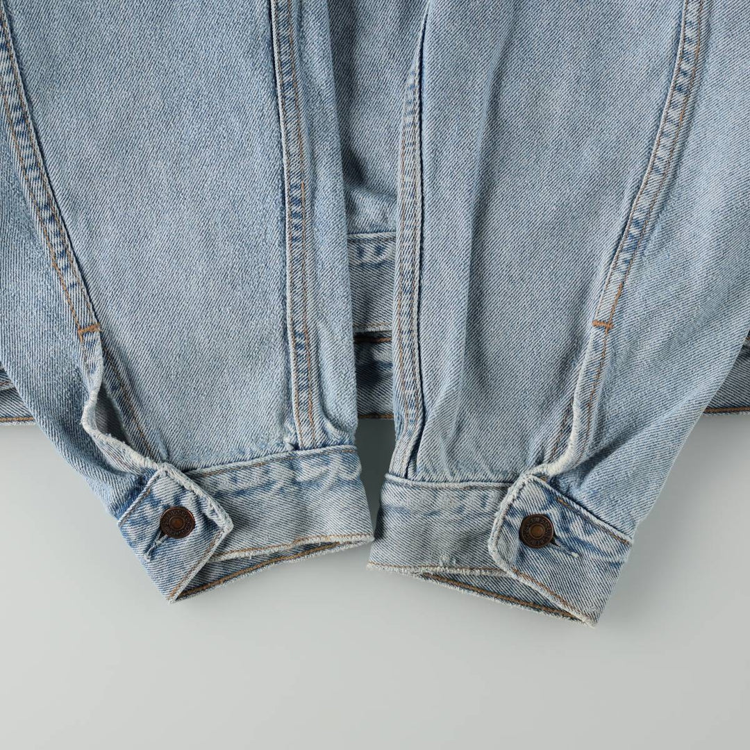 1990'S Levi's 70503-0283 Denim Jacket, G-Jean, Size XXL (Men's XXL equivalent), Vintage cotton Blue type light blue Vintage Second Hand