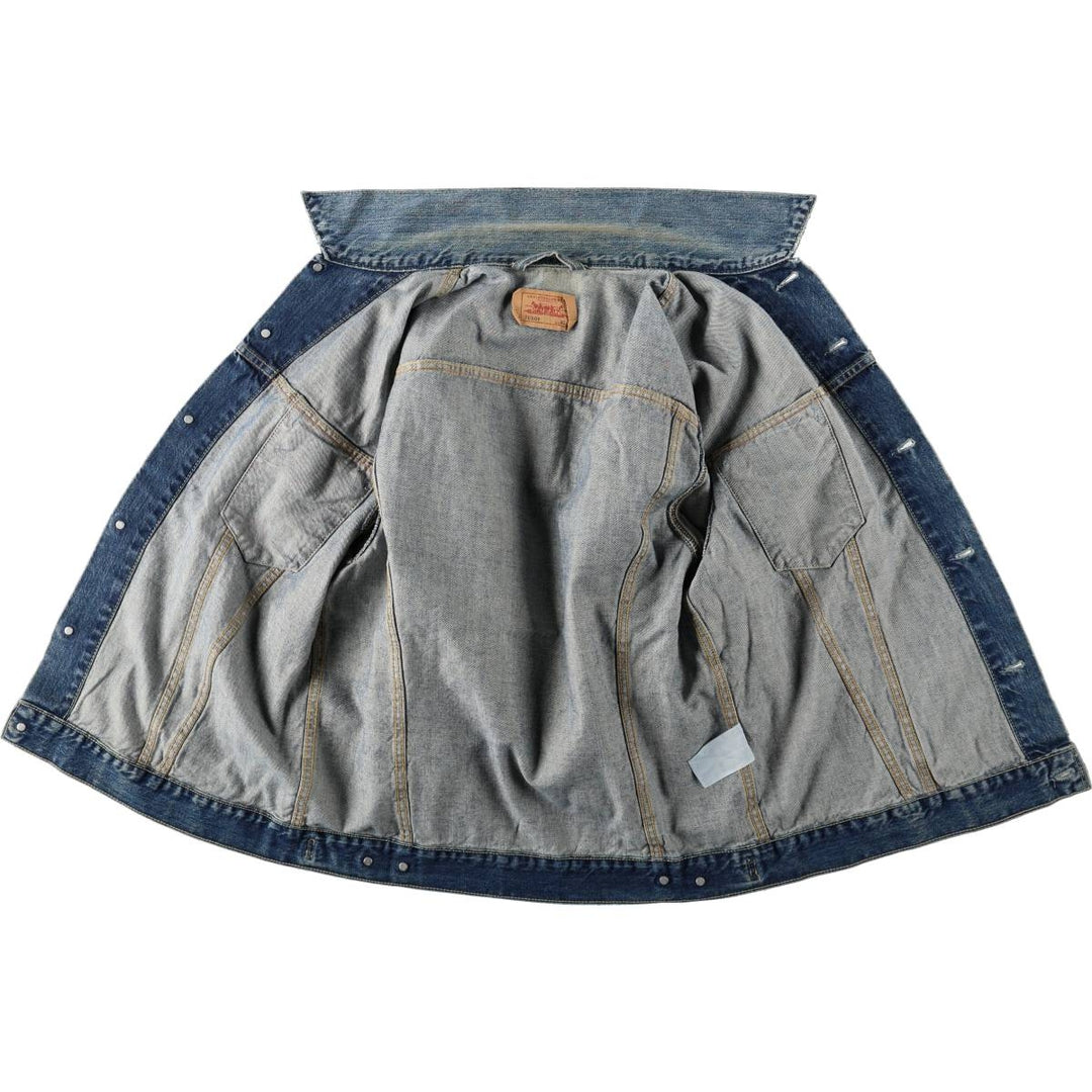2000'S Levi's 70500 0438 Denim Jacket (Men's XL equivalent) cotton blue type Vintage Second Hand