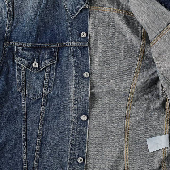 2000'S Levi's 70500 0438 Denim Jacket (Men's XL equivalent) cotton blue type Vintage Second Hand
