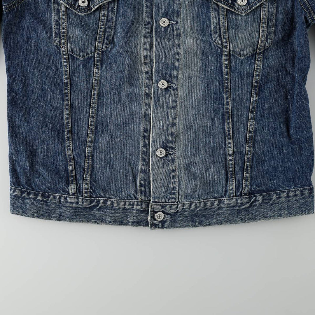 2000'S Levi's 70500 0438 Denim Jacket (Men's XL equivalent) cotton blue type Vintage Second Hand