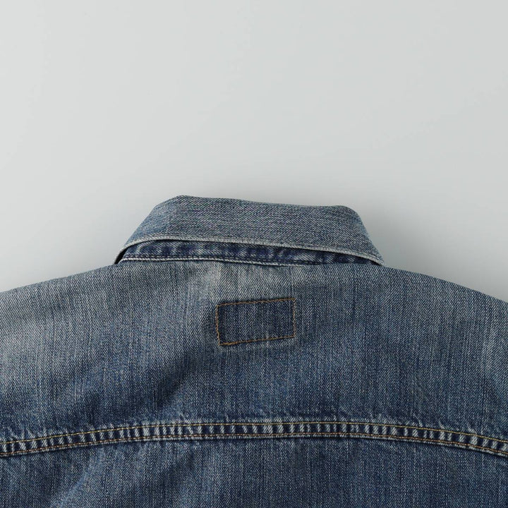 2000'S Levi's 70500 0438 Denim Jacket (Men's XL equivalent) cotton blue type Vintage Second Hand