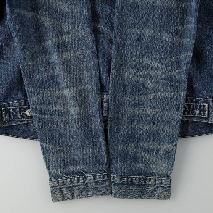 2000'S Levi's 70500 0438 Denim Jacket (Men's XL equivalent) cotton blue type Vintage Second Hand