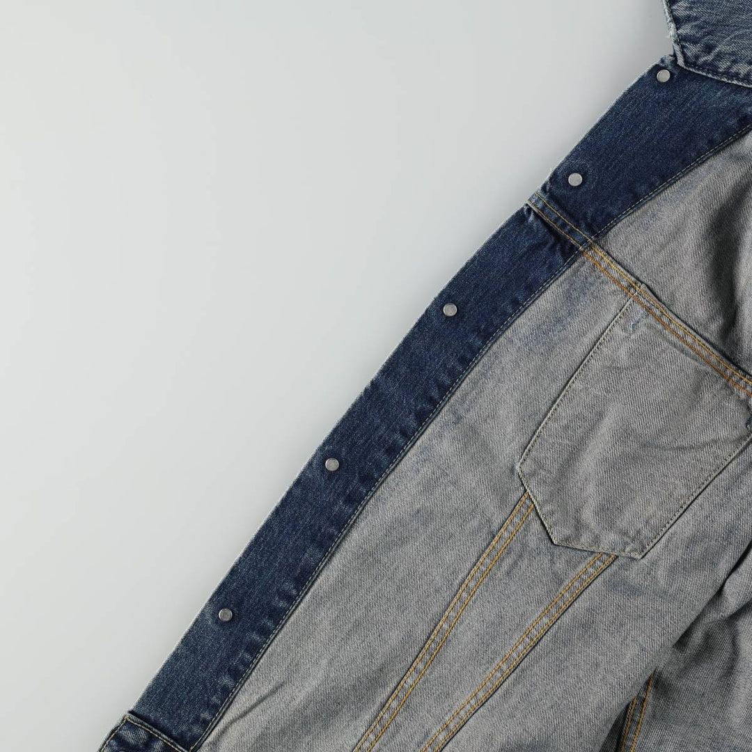2000'S Levi's 70500 0438 Denim Jacket (Men's XL equivalent) cotton blue type Vintage Second Hand