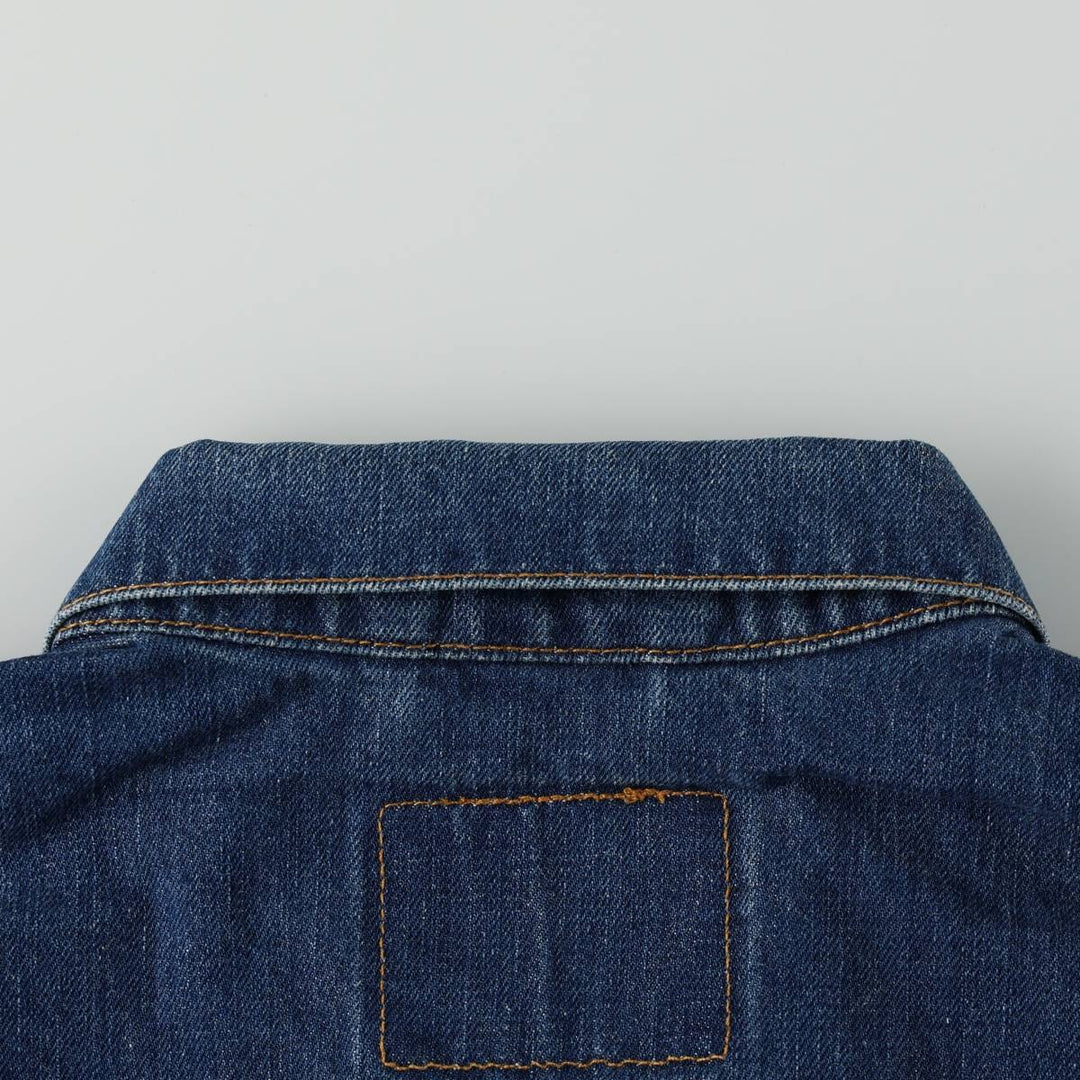 Levi's 70550 04 Euro Model Denim Jacket G-Jean Men's XXL cotton navy blue type Vintage Second Hand
