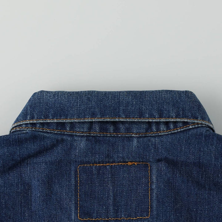 Levi's 70550 04 Euro Model Denim Jacket G-Jean Men's XXL cotton navy blue type Vintage Second Hand