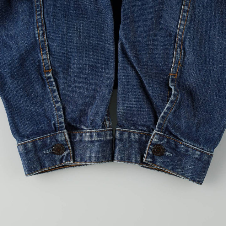 Levi's 70550 04 Euro Model Denim Jacket G-Jean Men's XXL cotton navy blue type Vintage Second Hand