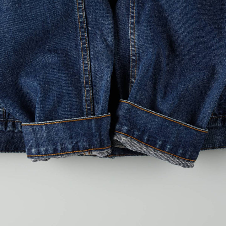 Levi's 70550 04 Euro Model Denim Jacket G-Jean Men's XXL cotton navy blue type Vintage Second Hand