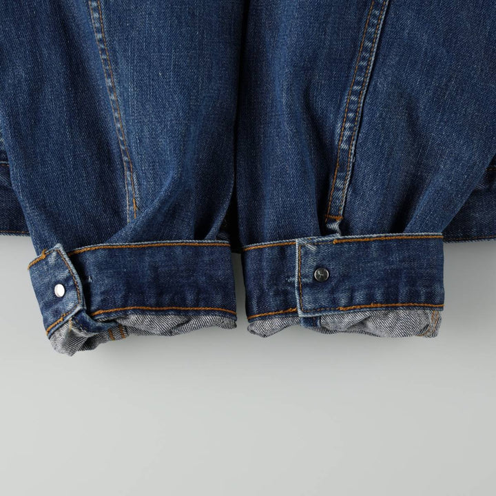 Levi's 70550 04 Euro Model Denim Jacket G-Jean Men's XXL cotton navy blue type Vintage Second Hand