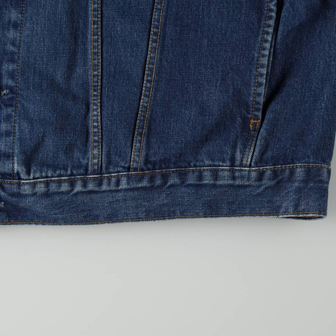 Levi's 70550 04 Euro Model Denim Jacket G-Jean Men's XXL cotton navy blue type Vintage Second Hand